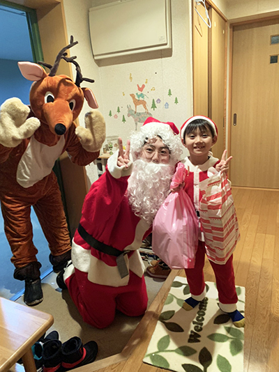 サンタが家までやってきた クリスマスプレゼント事業 広報見聞録 せたな町公式サイト 北海道久遠郡せたな町