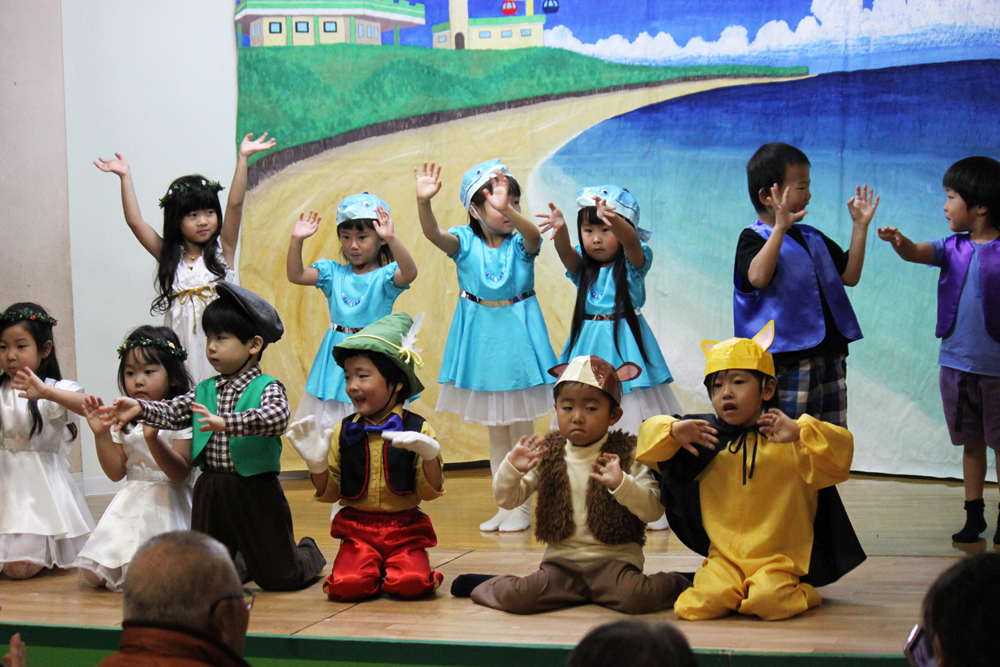 2015北檜山幼稚園お遊戯会
