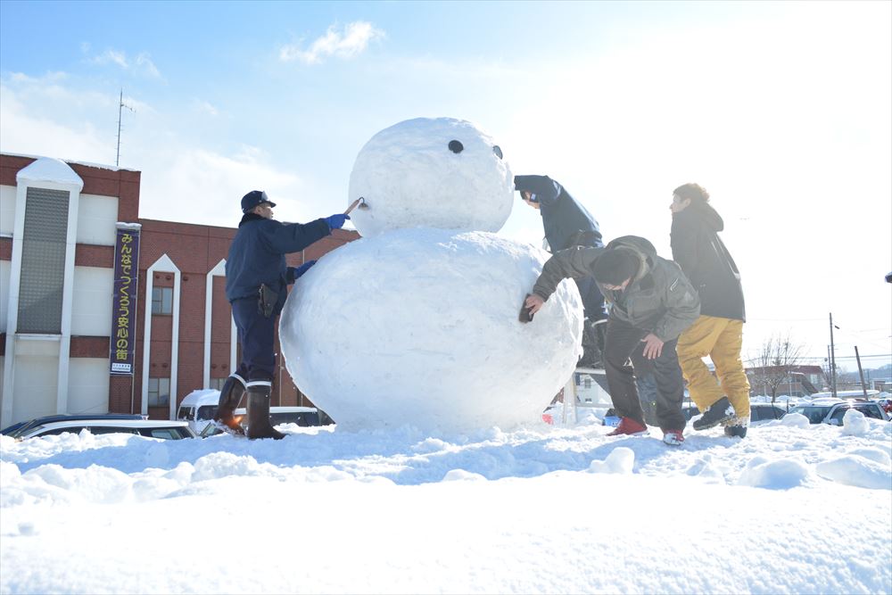 H30祈願雪だるま01